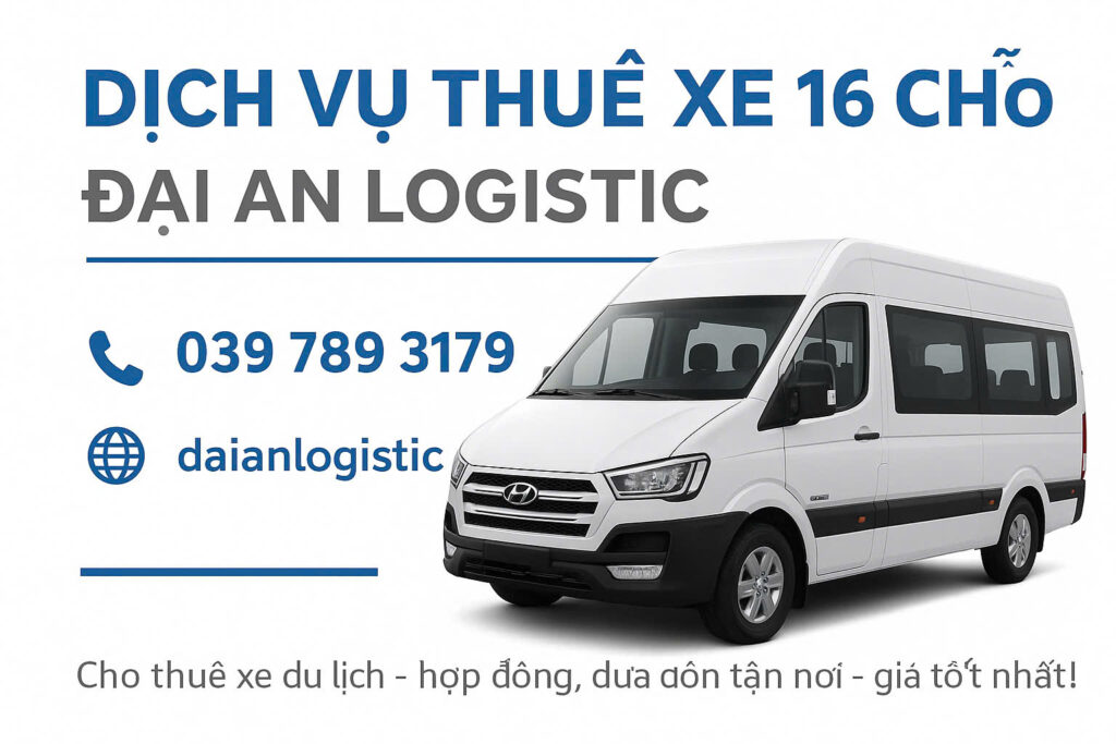 ĐẶT XE 16 CHỖ